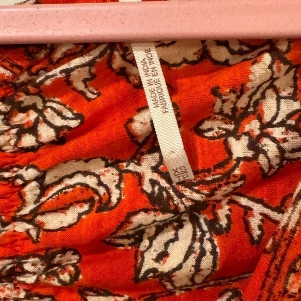 Free People Say the Word Red Top NWT - Picture 3 of 7